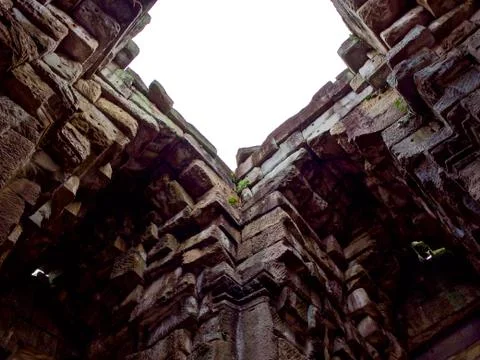 Architecture of ancient temple complex Angkor, Siem Reap Stock-Fotos