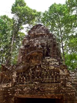 Architecture of ancient temple complex Angkor, Siem Reap Stock-Fotos