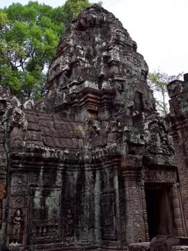 Architecture of ancient temple complex Angkor, Siem Reap Stock-Fotos