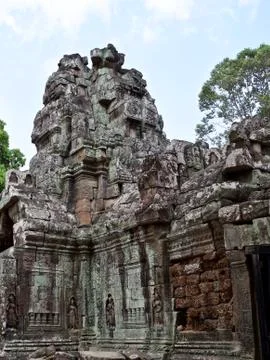 Architecture of ancient temple complex Angkor, Siem Reap Stock-Fotos