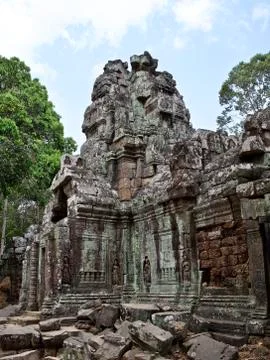 Architecture of ancient temple complex Angkor, Siem Reap Stock-Fotos