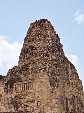 Architecture of ancient temple complex Angkor, Siem Reap Stock Photos
