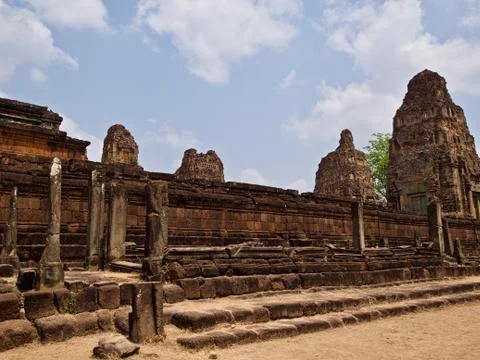 Architecture of ancient temple complex Angkor, Siem Reap Photos