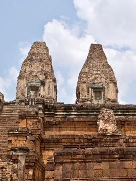 Architecture of ancient temple complex Angkor, Siem Reap Stock-Fotos