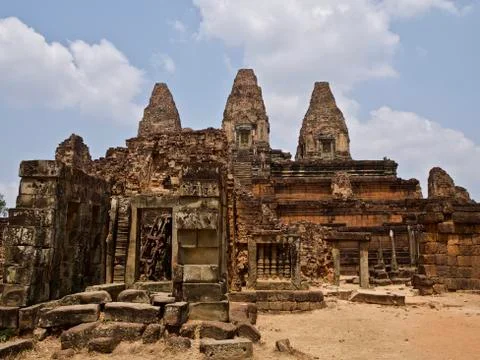 Architecture of ancient temple complex Angkor, Siem Reap Stock-Fotos
