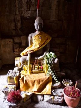 Architecture of ancient temple complex Angkor, Siem Reap Stock-Fotos