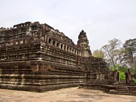 Architecture of ancient temple complex Angkor, Siem Reap Stock-Fotos