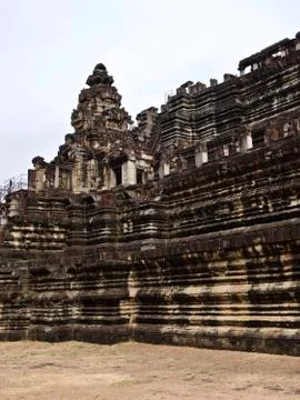 Architecture of ancient temple complex Angkor, Siem Reap Stock-Fotos