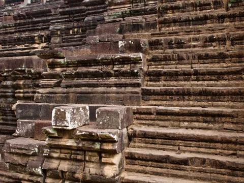 Architecture of ancient temple complex Angkor, Siem Reap Stock-Fotos