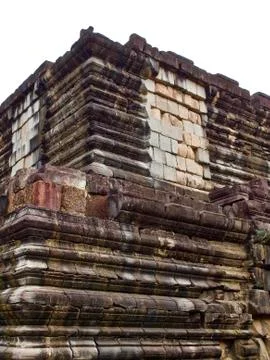 Architecture of ancient temple complex Angkor, Siem Reap Stock Photos