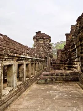 Architecture of ancient temple complex Angkor, Siem Reap Stock-Fotos