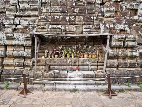 Architecture of ancient temple complex Angkor, Siem Reap Stock-Fotos
