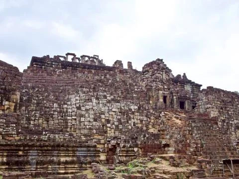 Architecture of ancient temple complex Angkor, Siem Reap Stock-Fotos