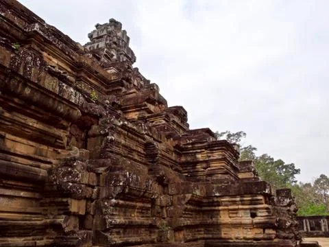 Architecture of ancient temple complex Angkor, Siem Reap Stock-Fotos