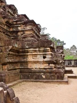 Architecture of ancient temple complex Angkor, Siem Reap Stock-Fotos