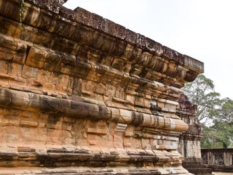 Architecture of ancient temple complex Angkor, Siem Reap Stock-Fotos