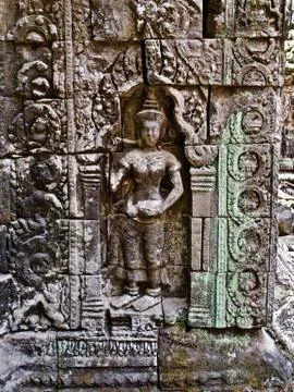 Architecture of ancient temple complex Angkor, Siem Reap Stock-Fotos