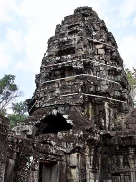 Architecture of ancient temple complex Angkor, Siem Reap Foto stock
