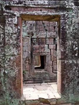 Architecture of ancient temple complex Angkor, Siem Reap Stock-Fotos