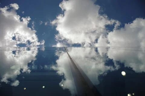 Architecture and clouds Stock Photos