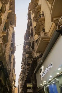 Architecture and street scene from Egypt, El Cairo 2018 Stock Photos