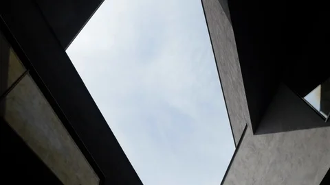 Architecture Angles and Sky Stock Footage 98259070