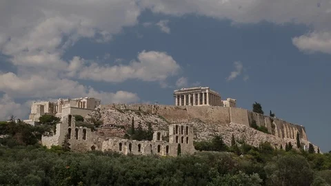 Architecture, Athens, Greece Stock Footage 110946294