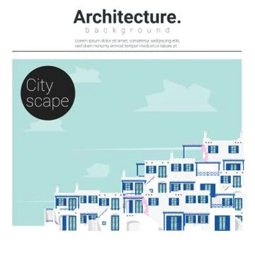Architecture background Cityscape Stock Illustration