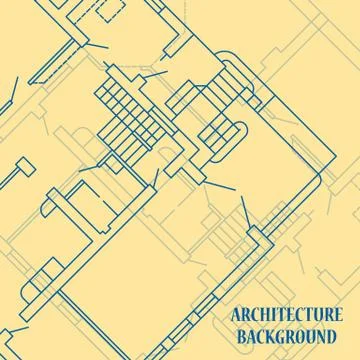 Architecture background. Stock Illustration