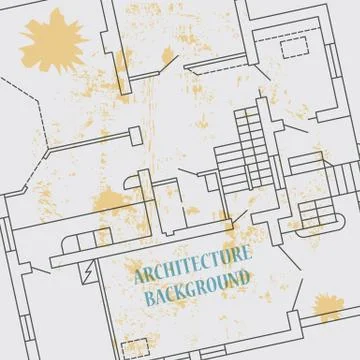 Architecture background. Stock Illustration