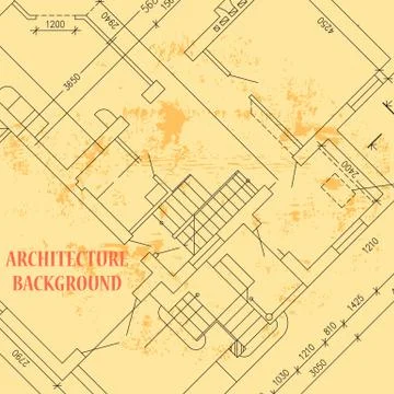 Architecture background. Stock Illustration