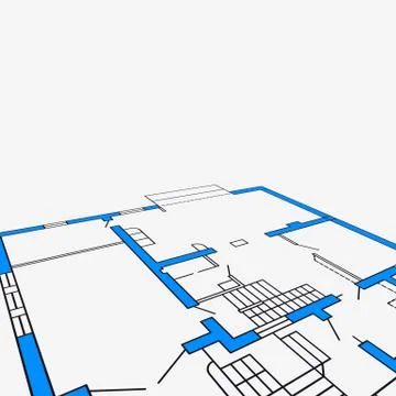 Architecture background. Stock Illustration