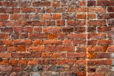 Architecture background - an old brick wall Stock Photos