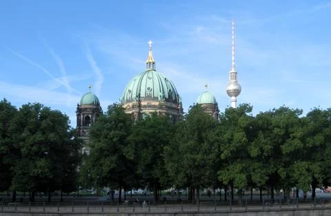 Architecture of Berlin, Germany Stock Photos