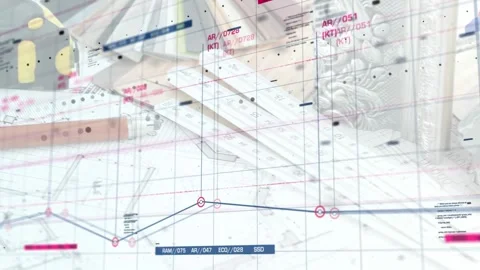 Architecture Blueprint and Engineering Tools with Digital Graphs Видео 337731696