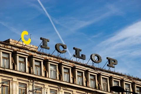 Architecture in Bucharest Stockfoto's