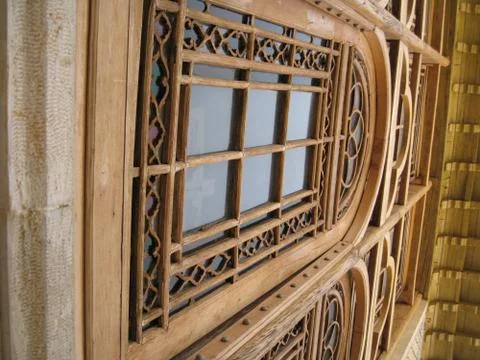 Architecture, Building, ancient, designing, windows doors, floor, roof, glass Stock Photos