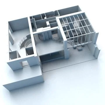 Architecture building Illustrazione stock