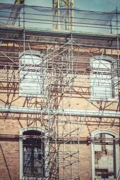 Architecture, building under construction, engineering Foto stock