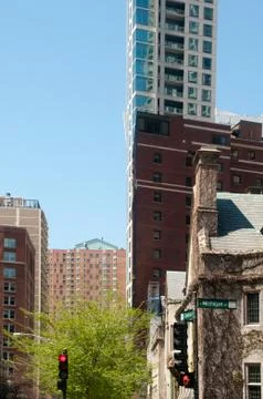 Architecture in Chicago 库存照片