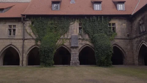 Architecture Church Yard Arc Twiner Day 2026 b Stock Footage 341663254