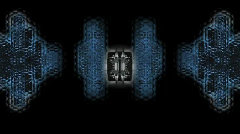 Architecture (cities Black Blue Crystals in out) 720p Stock Footage 35259558