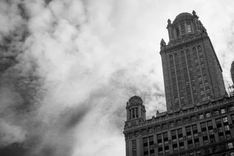 Architecture in the city B&amp;W 写真素材