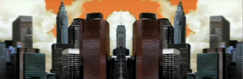 Architecture (city clouds Panoramic in out) 763 × 236 스톡 동영상 35256988