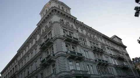 Architecture of the City of Vienna Stock Footage 54113776