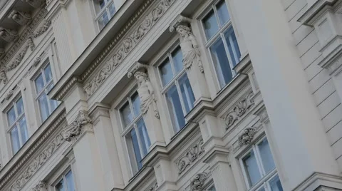 Architecture of the City of Vienna Stock Footage 54113909
