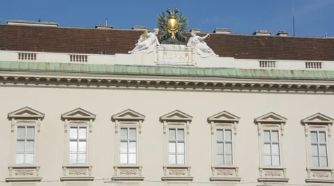 Architecture of the City of Vienna Stock Footage 54116871