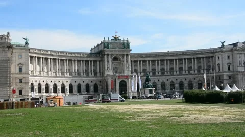Architecture of the City of Vienna Stock Footage 54118901