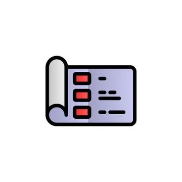 Architecture color gradient vector icon Stock Illustration