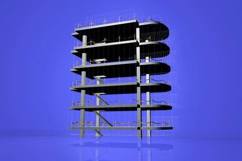 Architecture Concept Ilustración de archivo